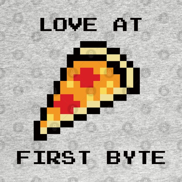 Love At First Byte Pizza by MoustacheRoboto